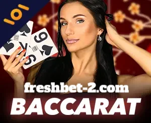 Live baccarat game 1